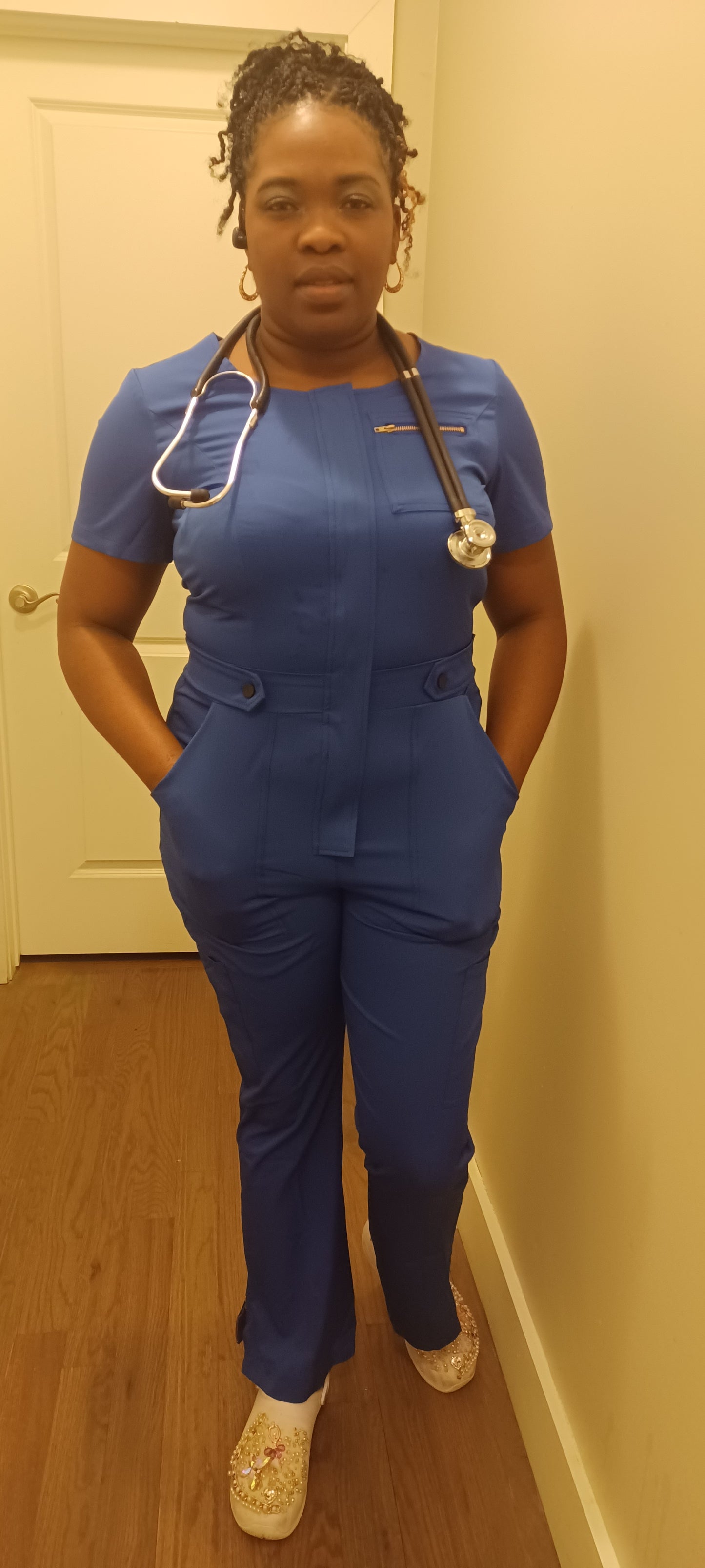 Jumpsuit Medical Scrubs, Nurse uniform