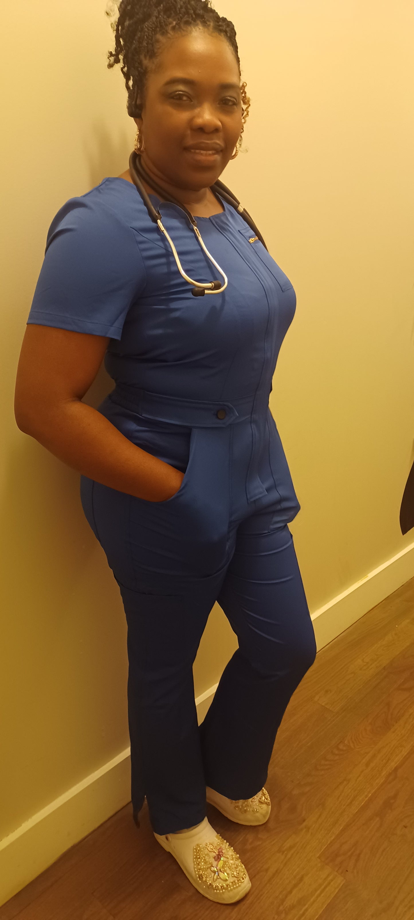 Jumpsuit Medical Scrubs, Nurse uniform