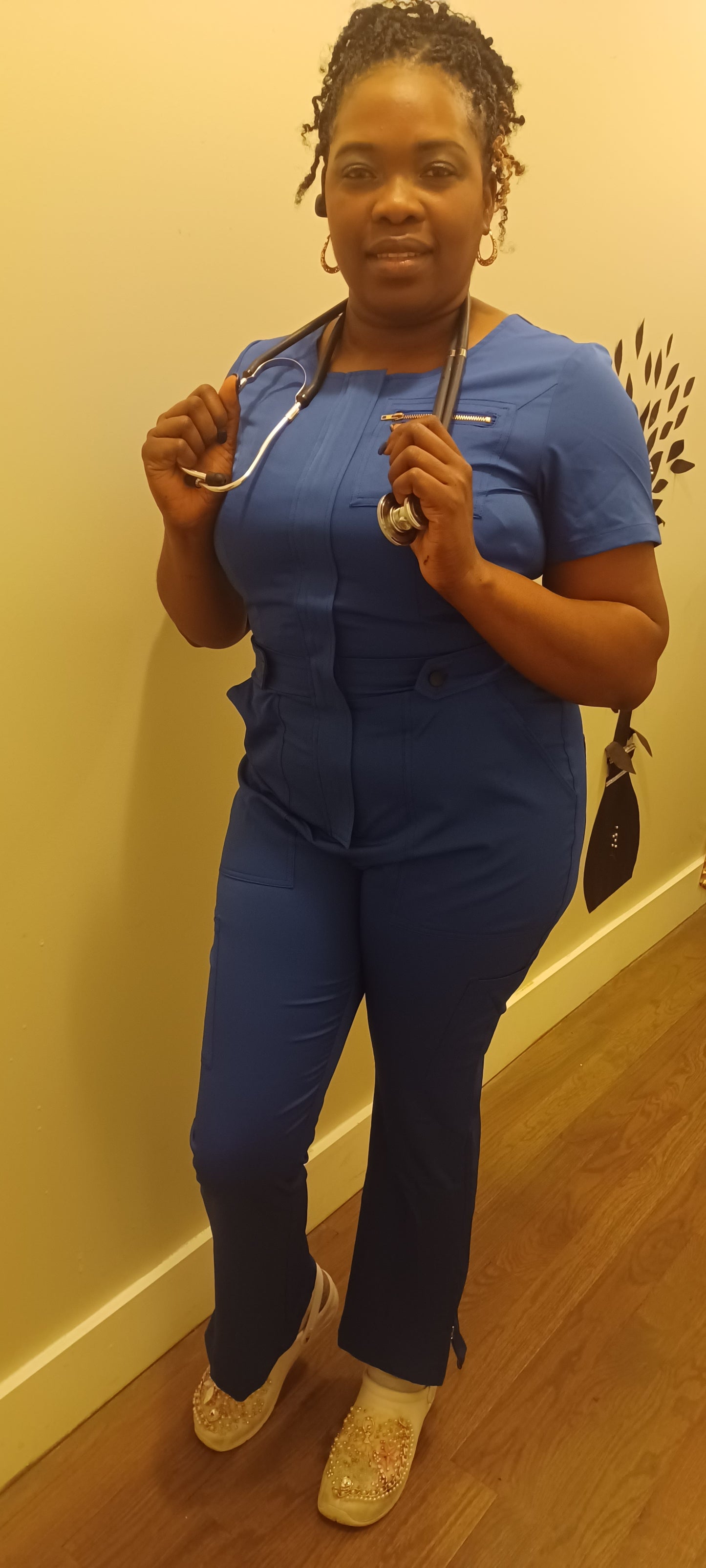 Jumpsuit Medical Scrubs, Nurse uniform