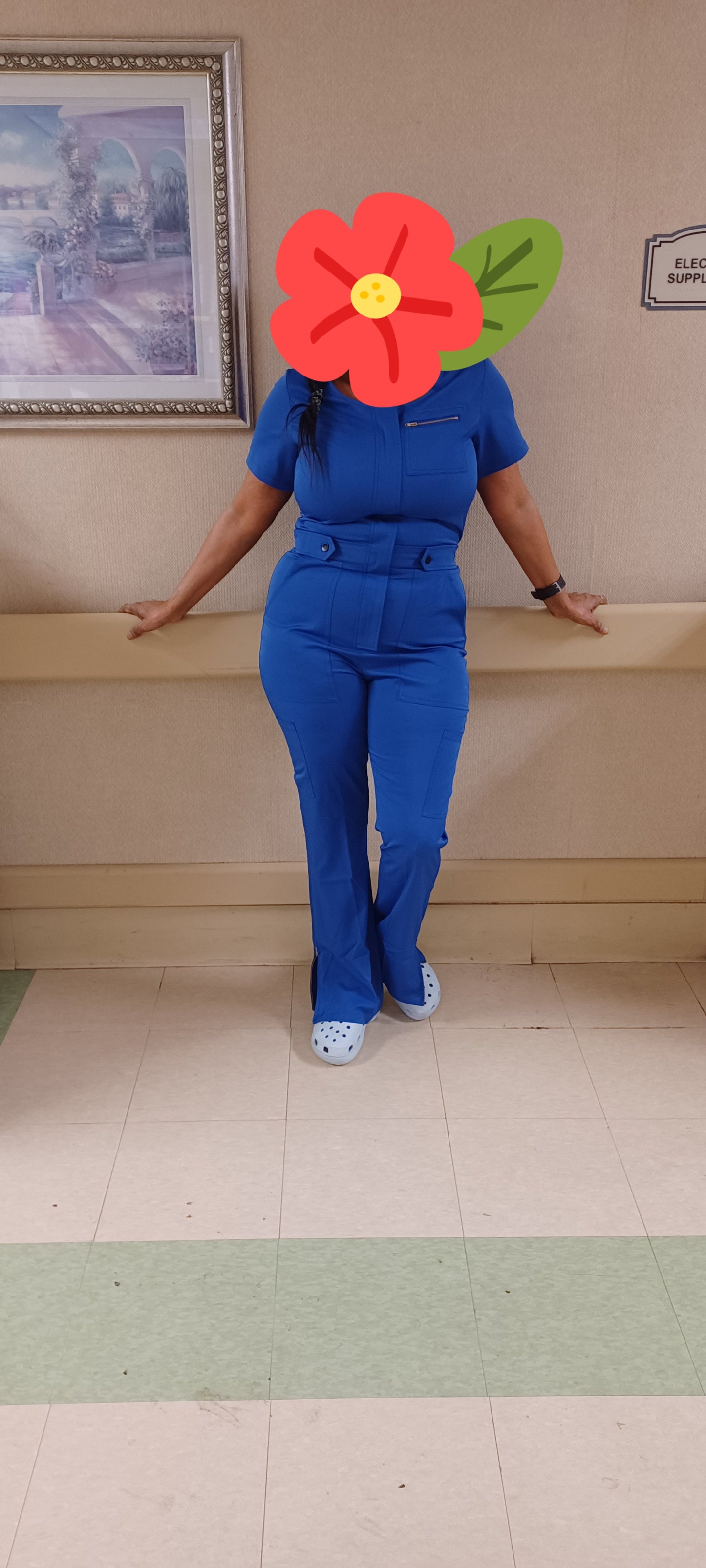 Jumpsuit Medical Scrubs, Nurse uniform