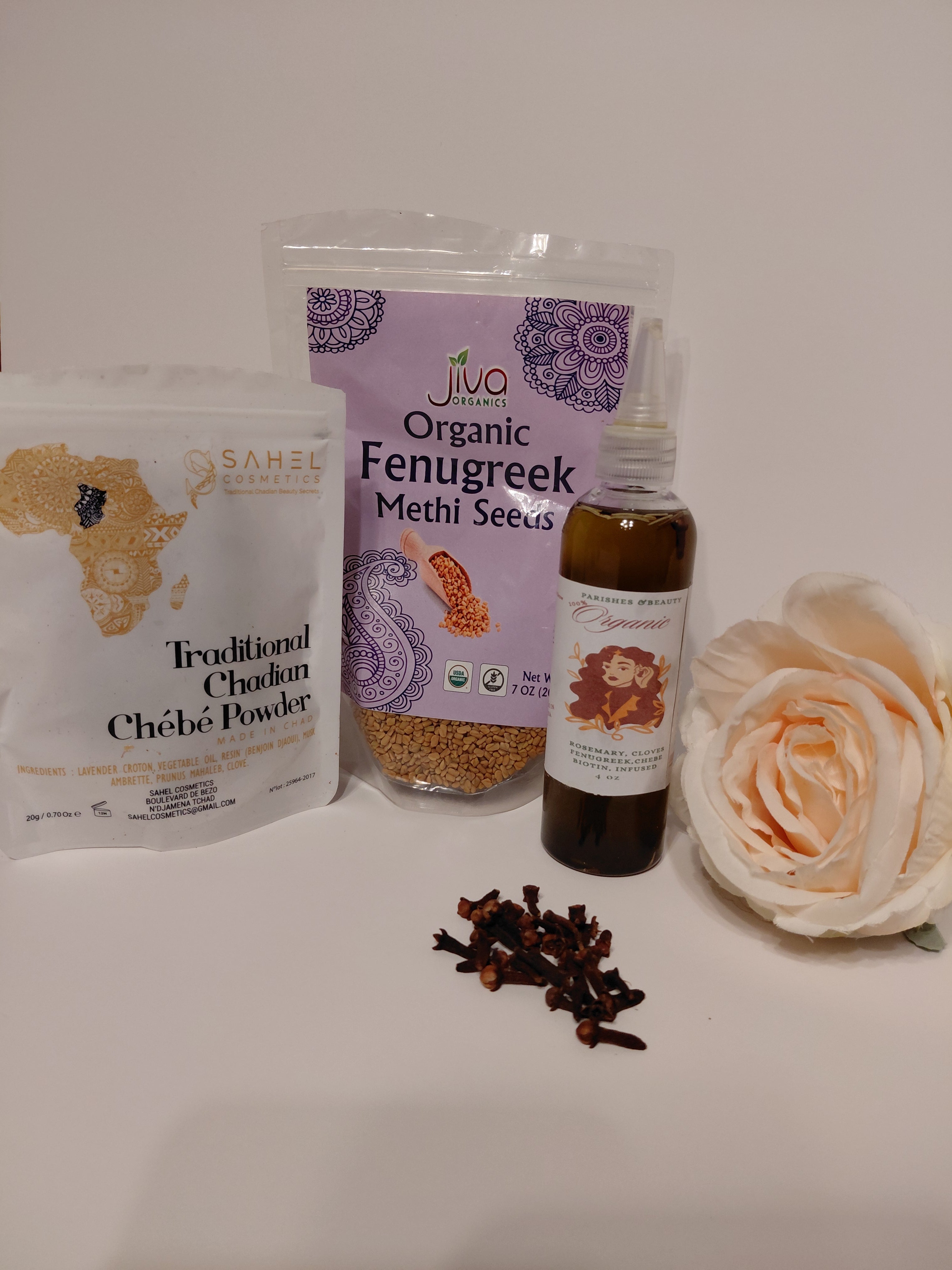 Organic Hair Growth Oil – Grow, Thickens, Strengthening & Nourishing Formula