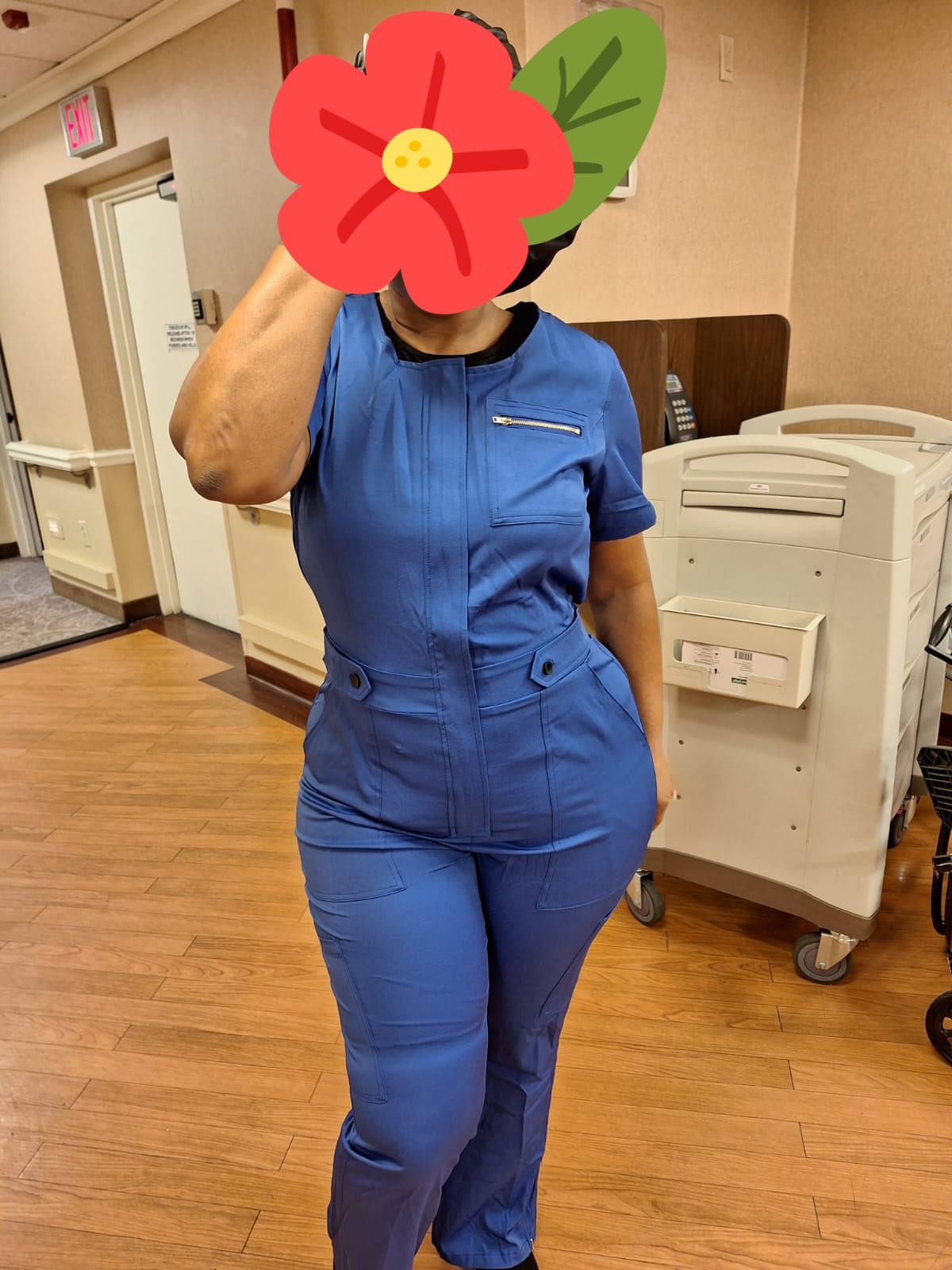 Jumpsuit Medical Scrubs, Nurse uniform