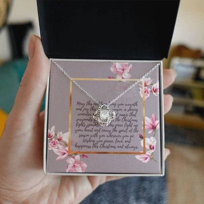 Love Knot  Necklace Christmas gift