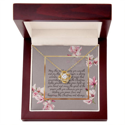Love Knot  Necklace Christmas gift