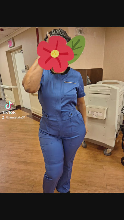 Jumpsuit Medical Scrubs, Nurse uniform