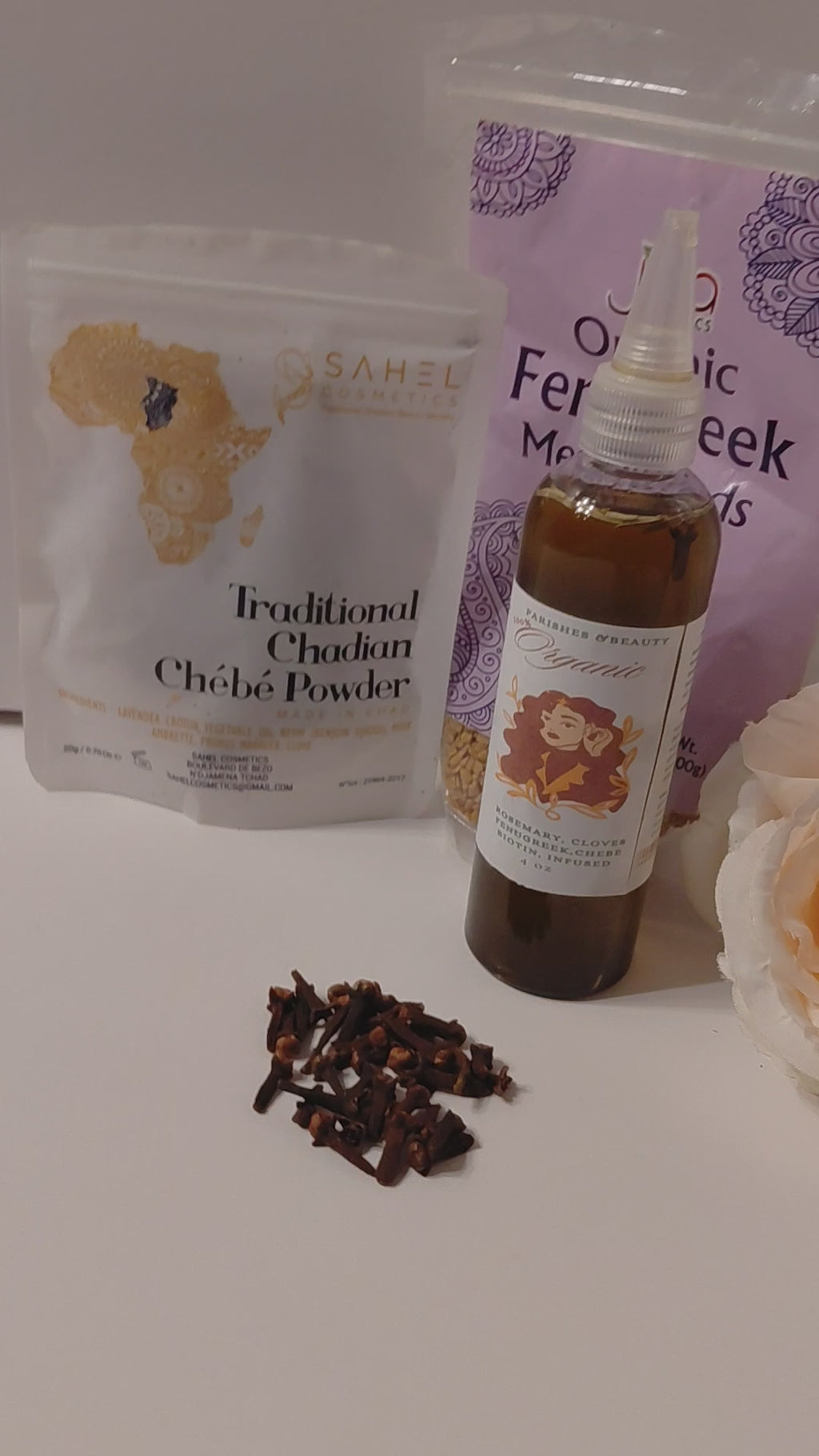 Organic Hair Growth Oil – Grow, Thickens, Strengthening & Nourishing Formula