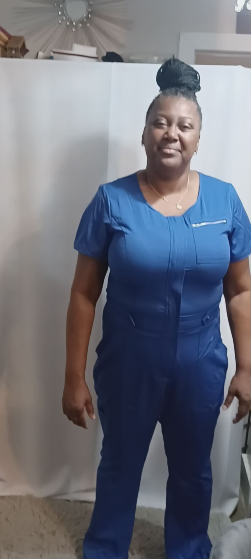 Jumpsuit Medical Scrubs, Nurse uniform