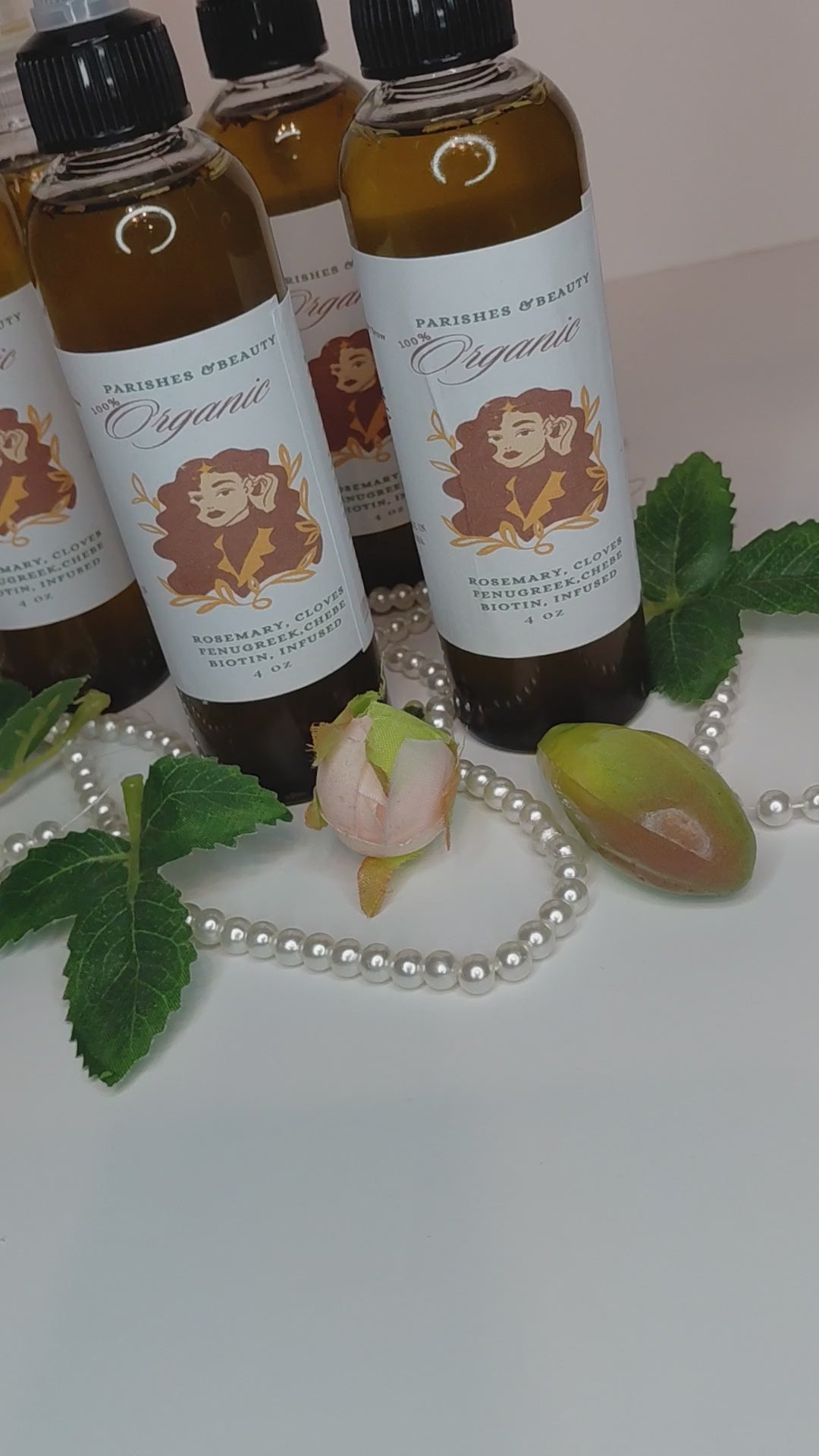 Organic Hair Growth Oil – Grow, Thickens, Strengthening & Nourishing Formula