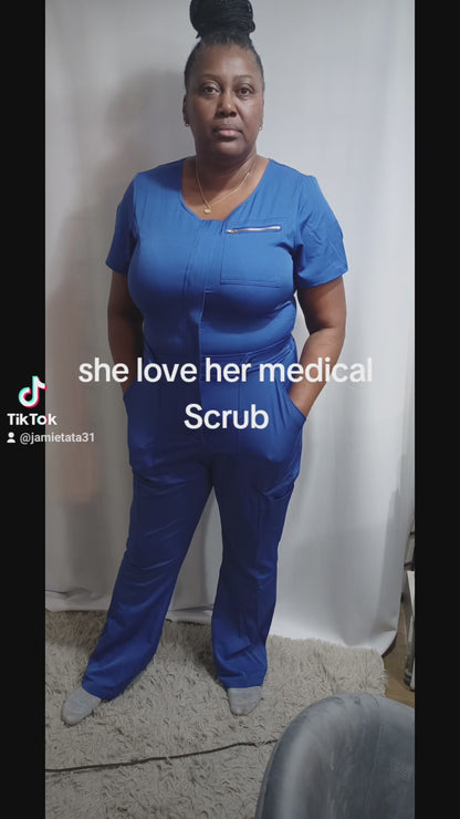 Jumpsuit Medical Scrubs, Nurse uniform